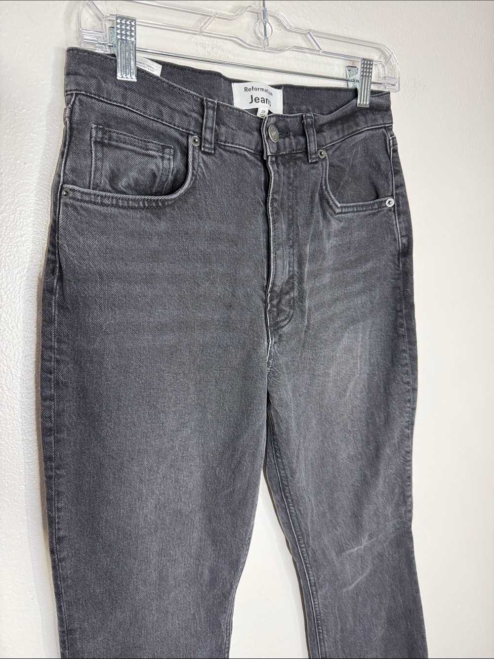 Reformation Peyton jeans Erie wash 28 - Picture 2 of 8
